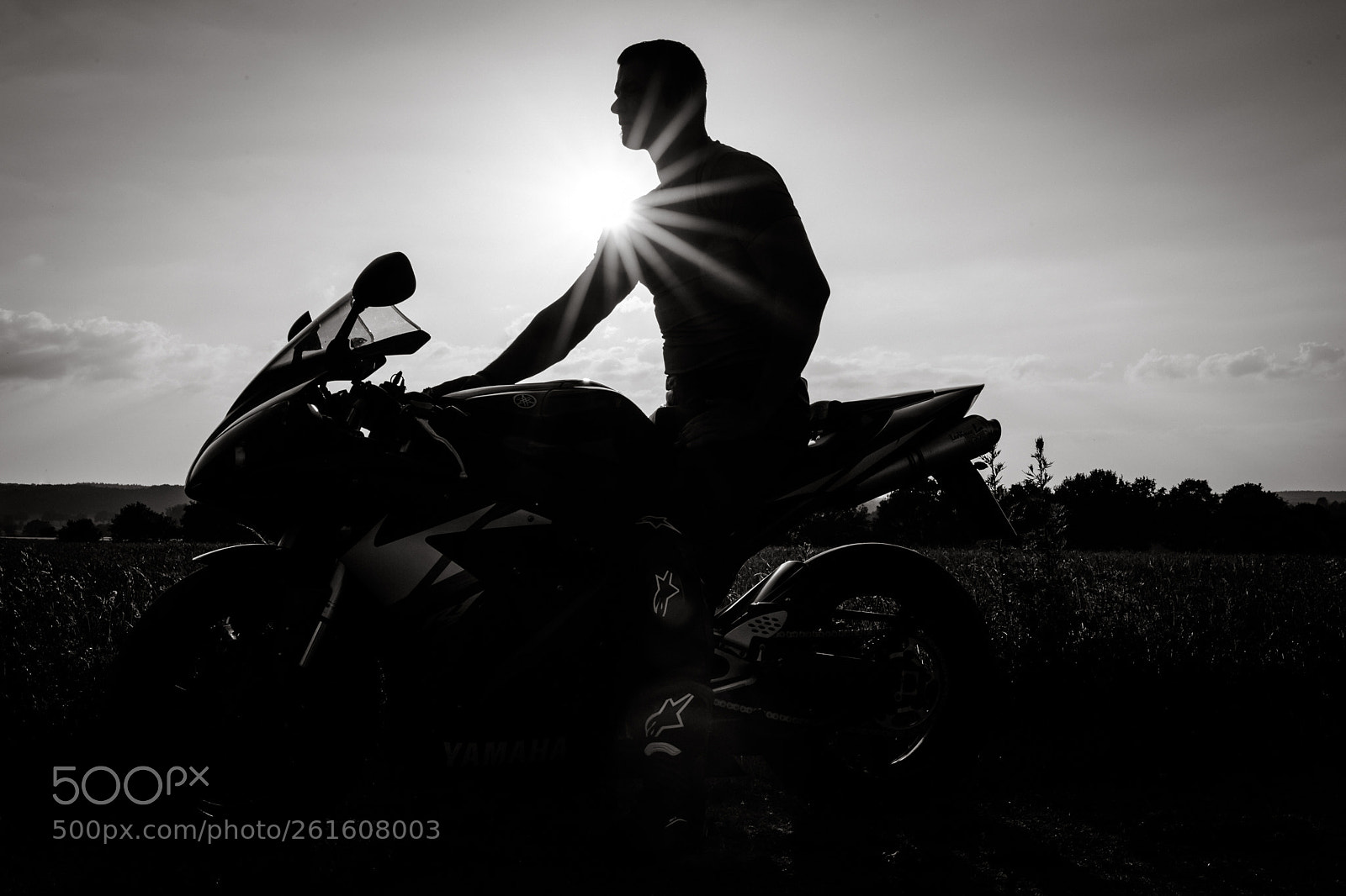 Canon EOS 6D sample photo. Sunset in blackwhite photography
