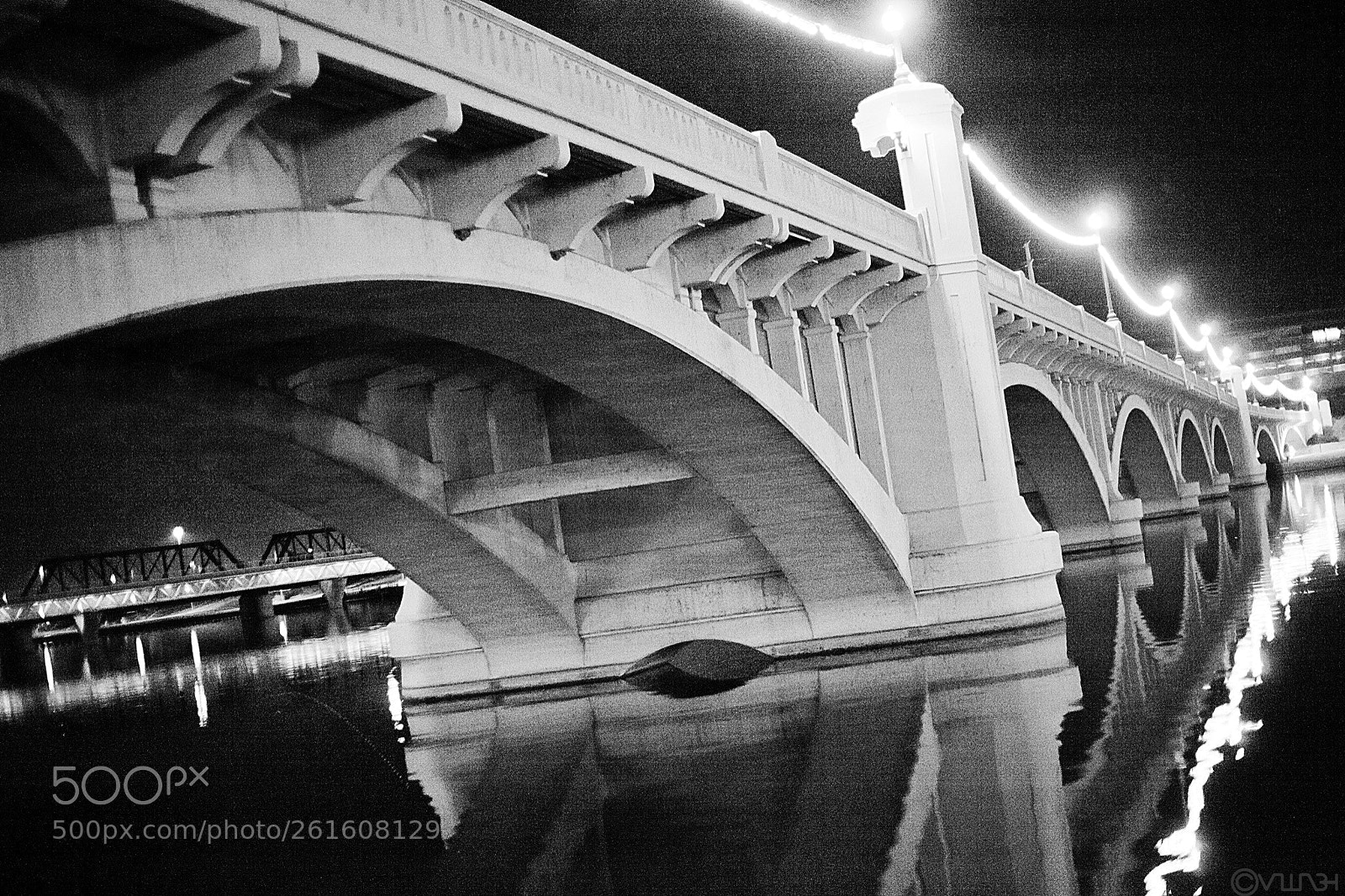 Canon EOS 5D Mark II sample photo. Bridge on tempe lake photography