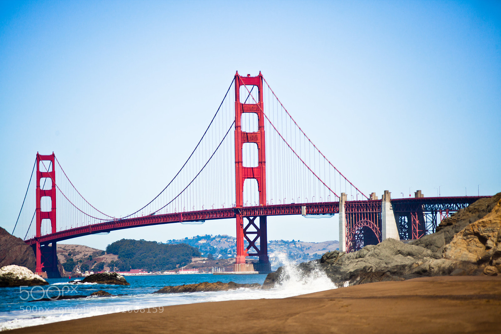 Canon EOS 5D Mark II sample photo. Golden gate bridge, san photography