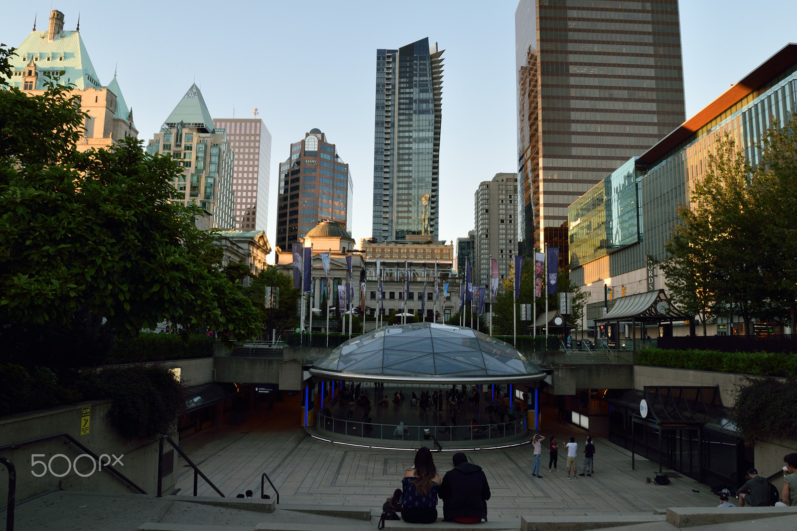 Nikon D5300 sample photo. Downtown vancouver photography