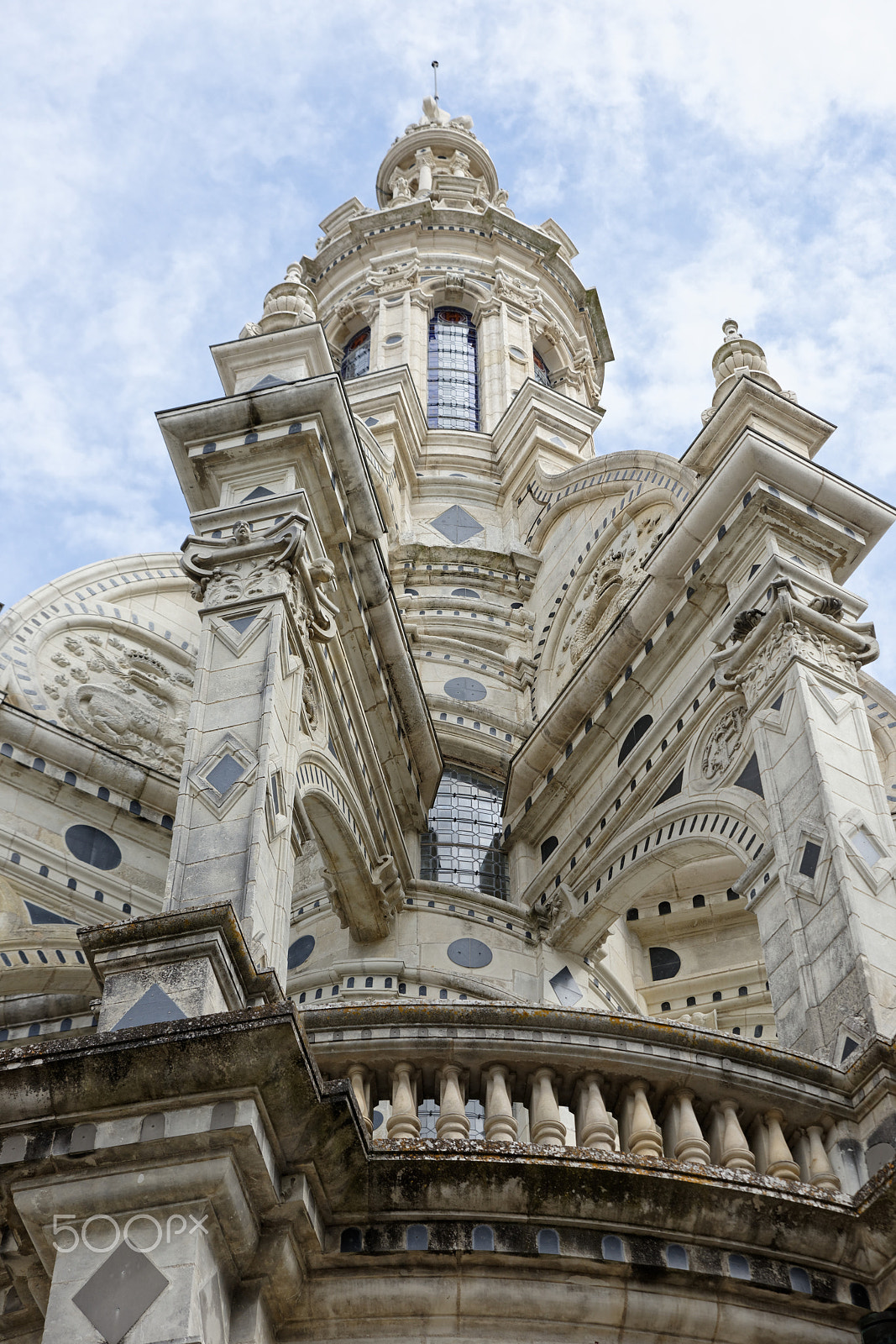 Tamron SP 24-70mm F2.8 Di VC USD sample photo. Chambord, chateau de chambord, am dach, turm photography