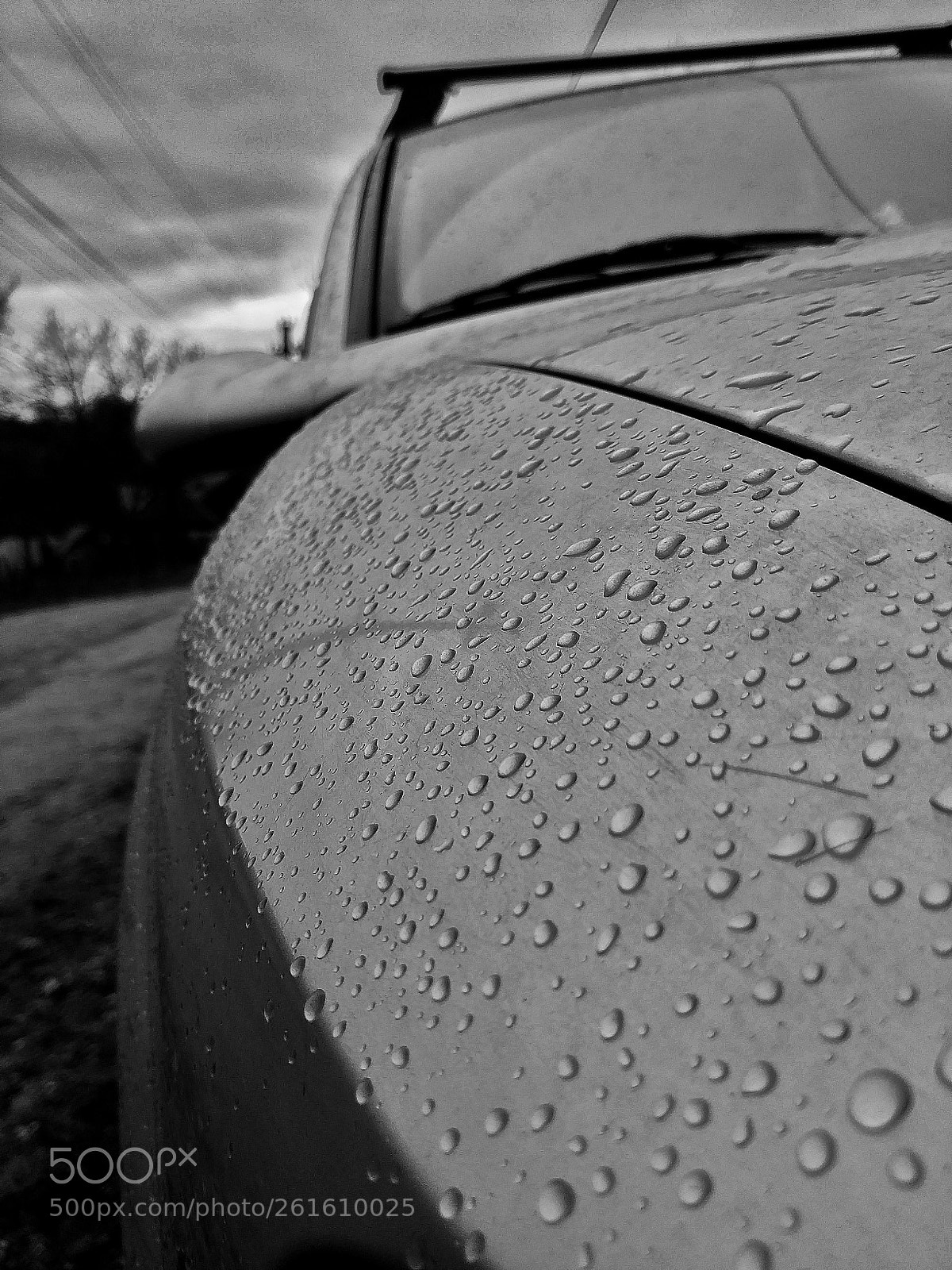 LG G6 sample photo. Rainy day photography
