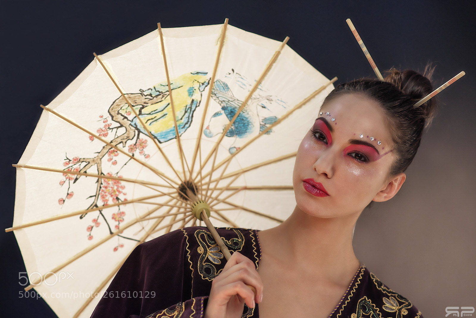 Nikon D750 sample photo. Japanese portrait photography
