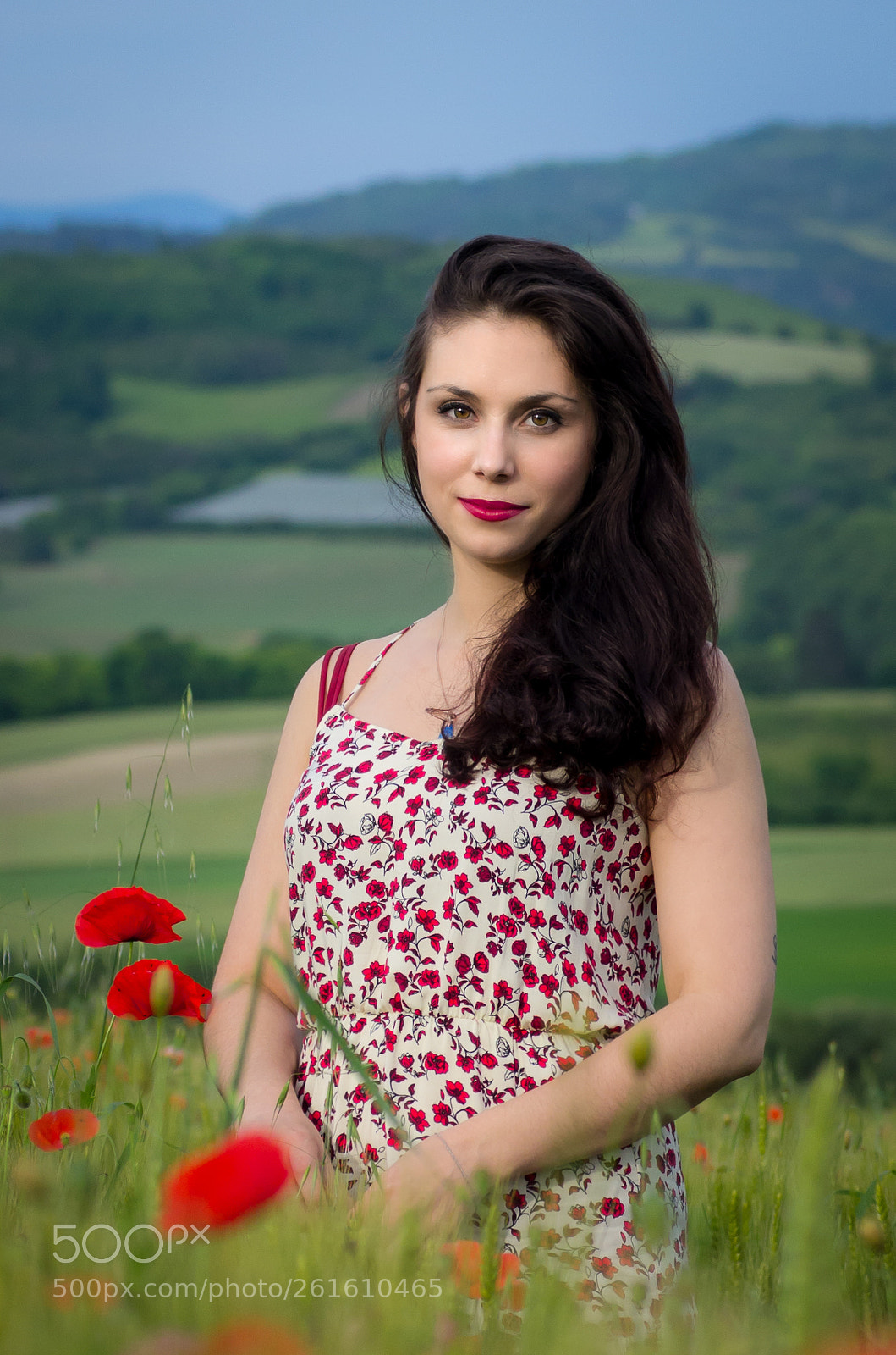Pentax K-5 sample photo. Beauty and poppy photography