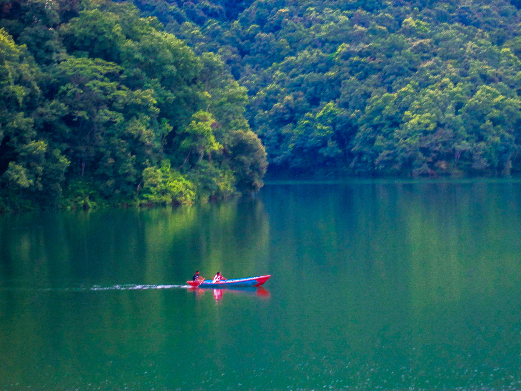 Canon PowerShot A2300 sample photo. Phewa lake, pokhara, nepal photography