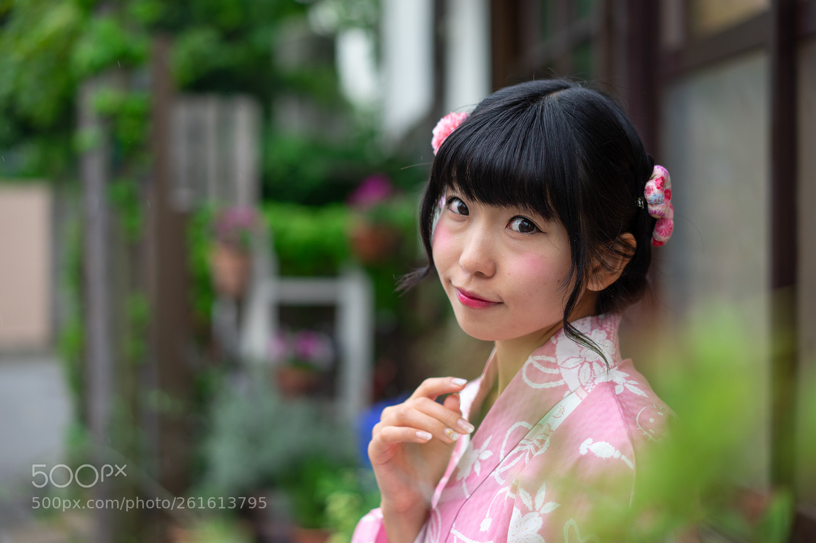 Sony a7 II sample photo. Yukata girl photography