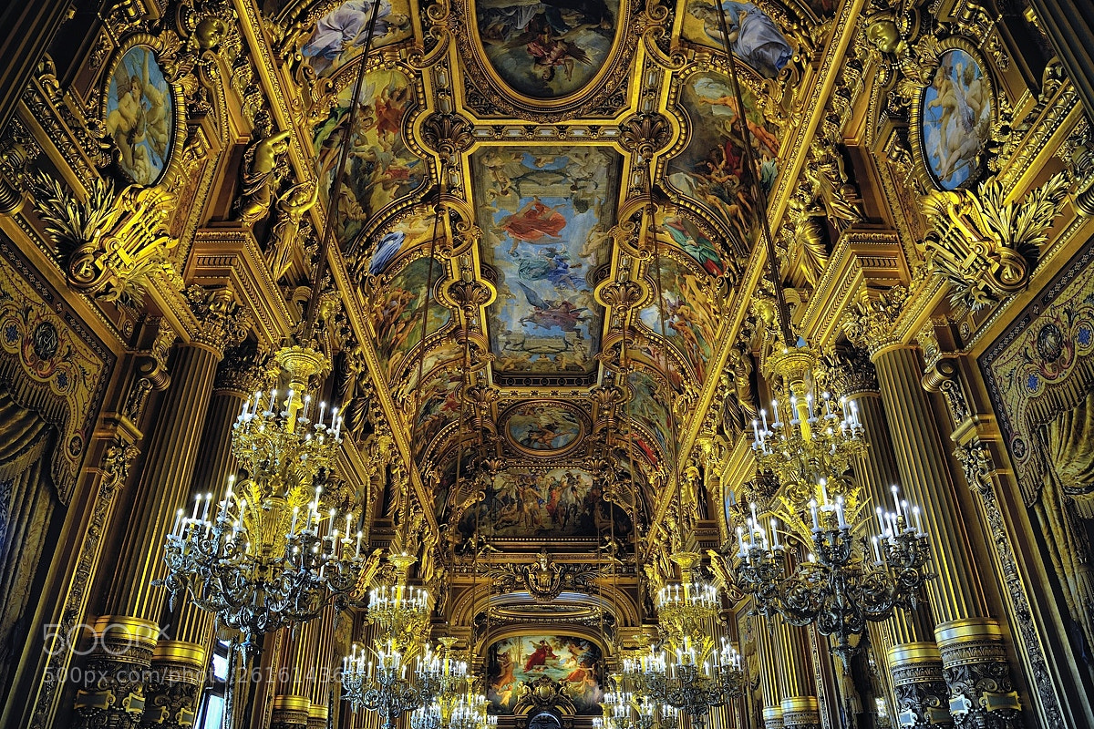 Nikon D700 sample photo. Opéra garnier photography