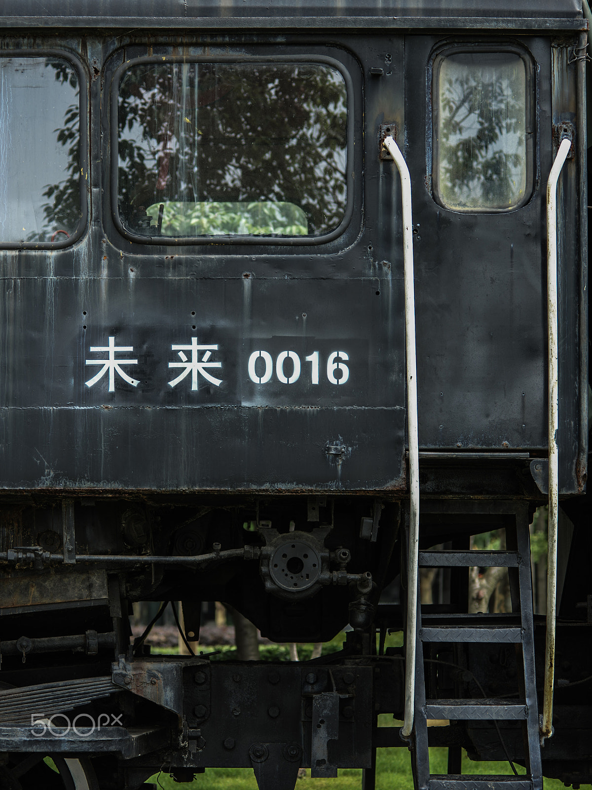 Hasselblad H6D sample photo. Train cabin photography