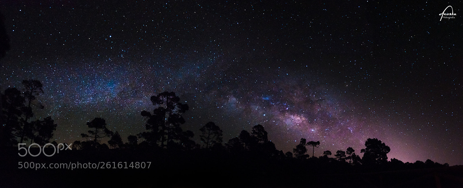 Nikon D5000 sample photo. Chio milky way photography