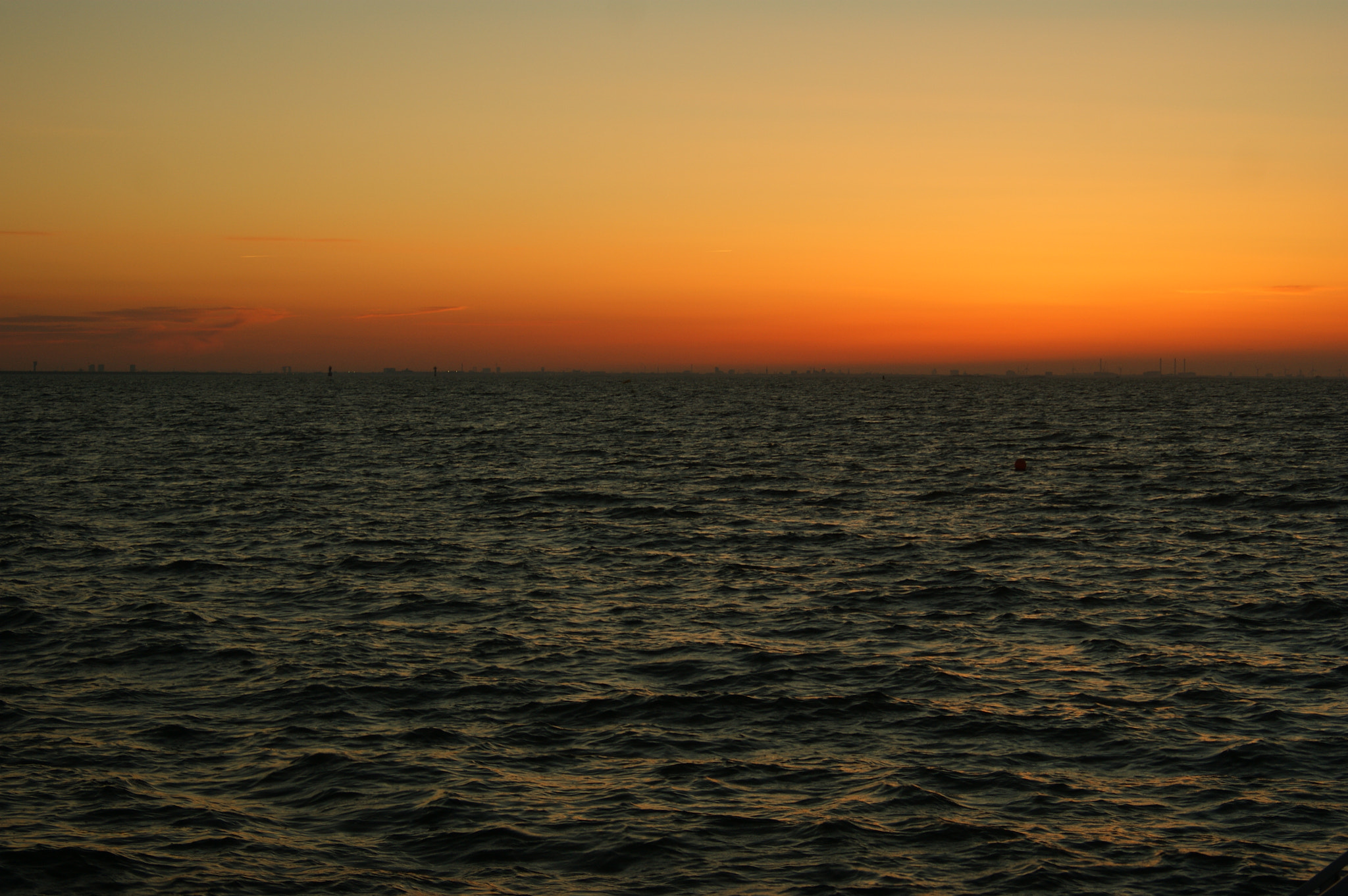 Sony Alpha DSLR-A350 sample photo. Sea sunset sweden photography