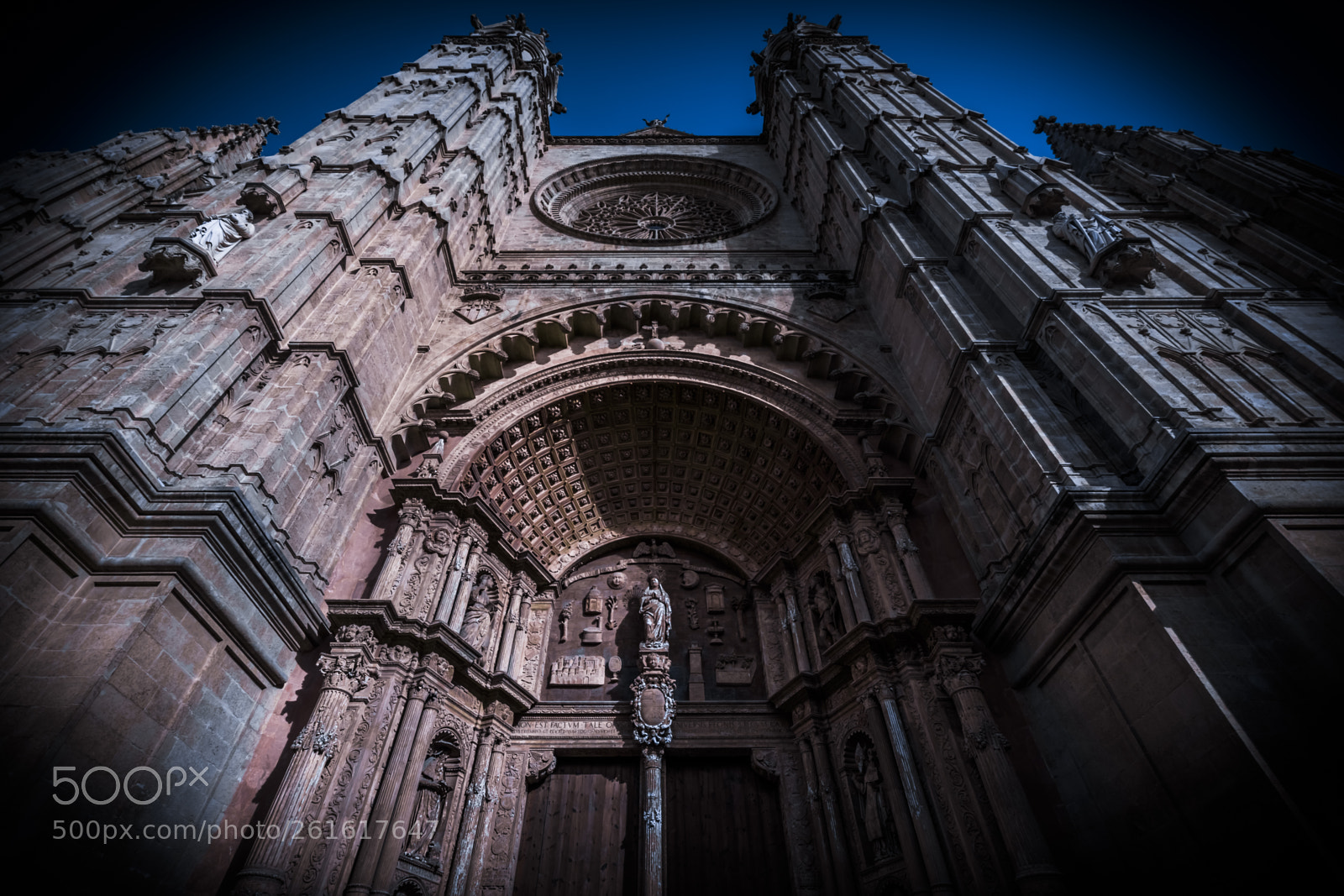 Nikon D5500 sample photo. Palma cathedral photography