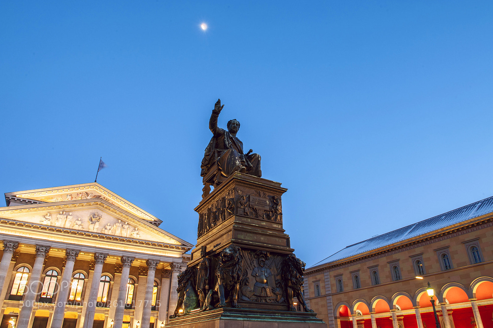 Nikon D700 sample photo. Moon and bayern photography