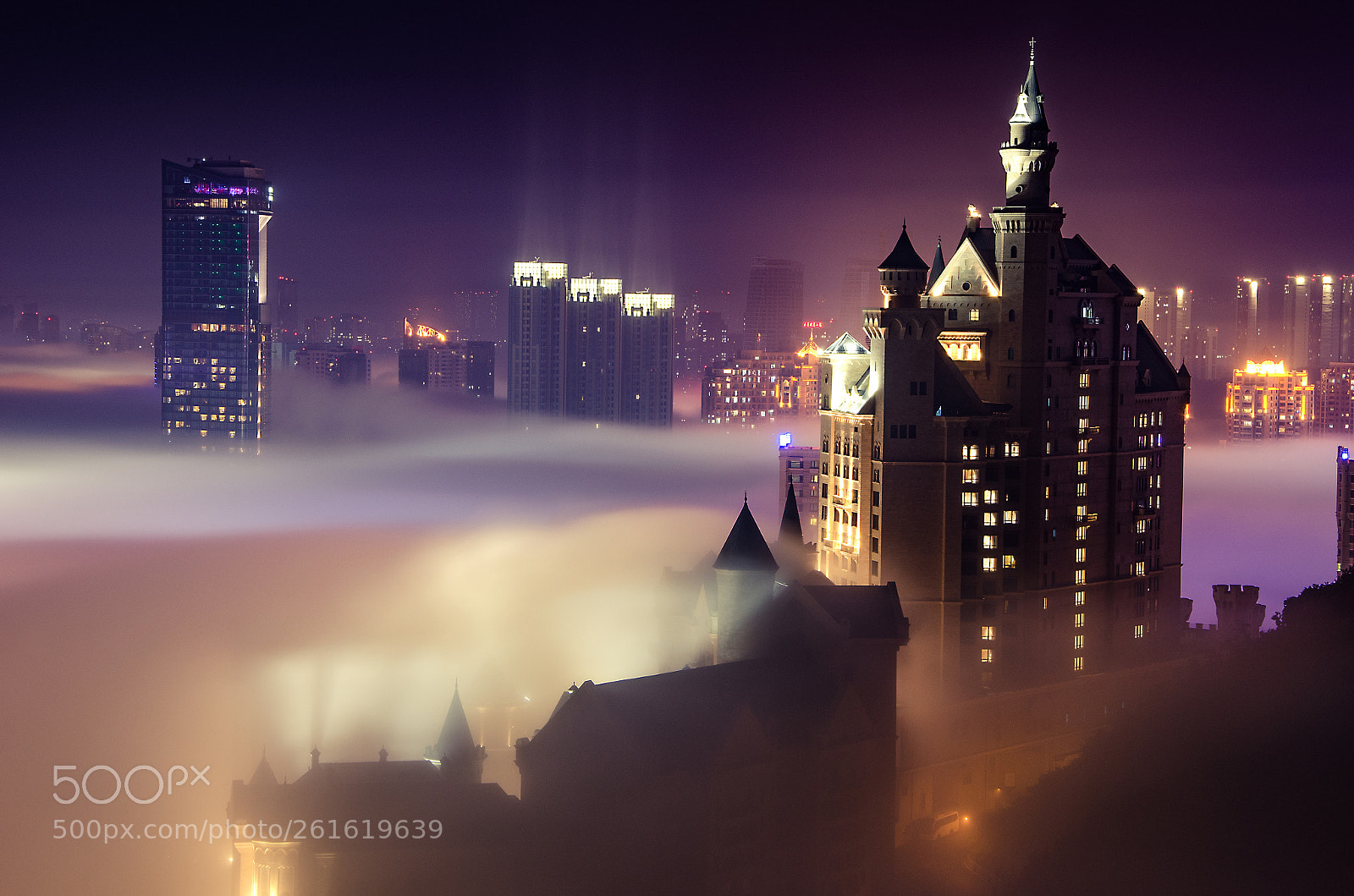 Nikon D7000 sample photo. Advection fog photography
