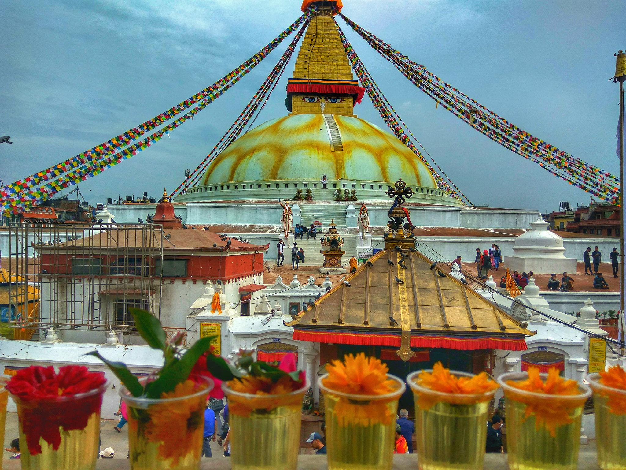 Xiaomi Redmi Note3 sample photo. Boudha nath stupa photography