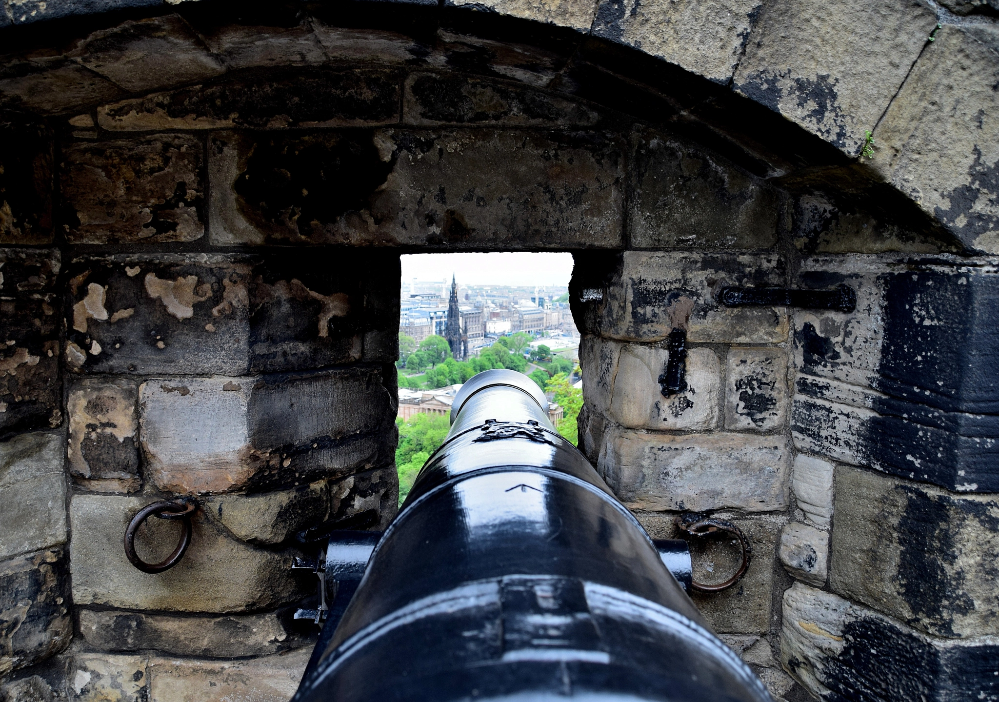 Sigma 18-250mm F3.5-6.3 DC Macro OS HSM sample photo. Edinburgh castle photography