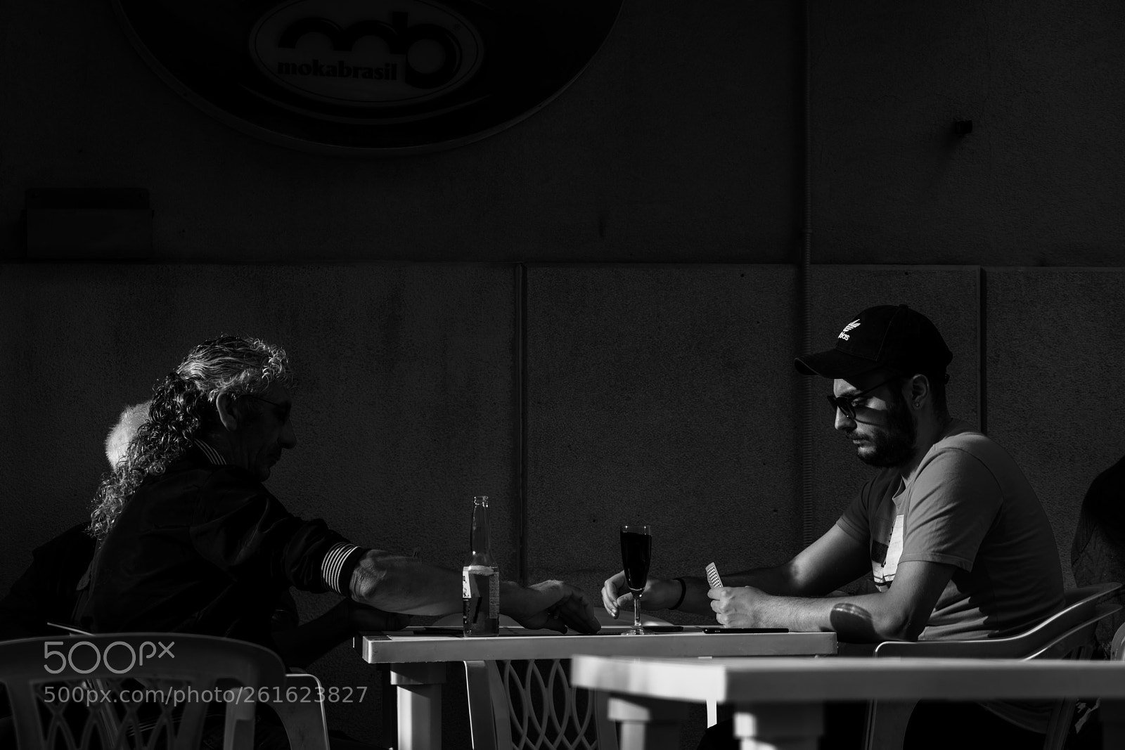 Sony a7R III sample photo. Card players photography