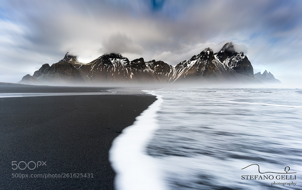 Sony a7R II sample photo. Vestrahorn photography
