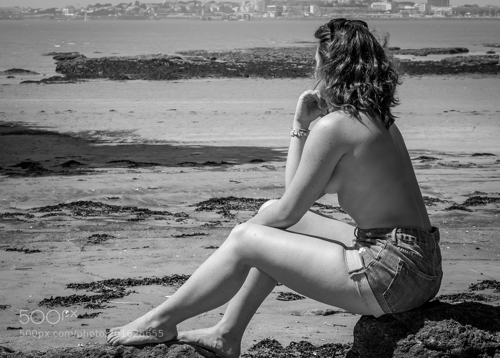 Nikon D3100 sample photo. Seul sur la plage photography