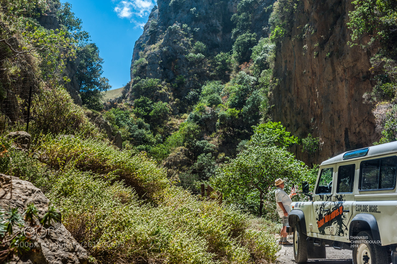 Nikon D700 sample photo. Deliana gorge creta, safari photography