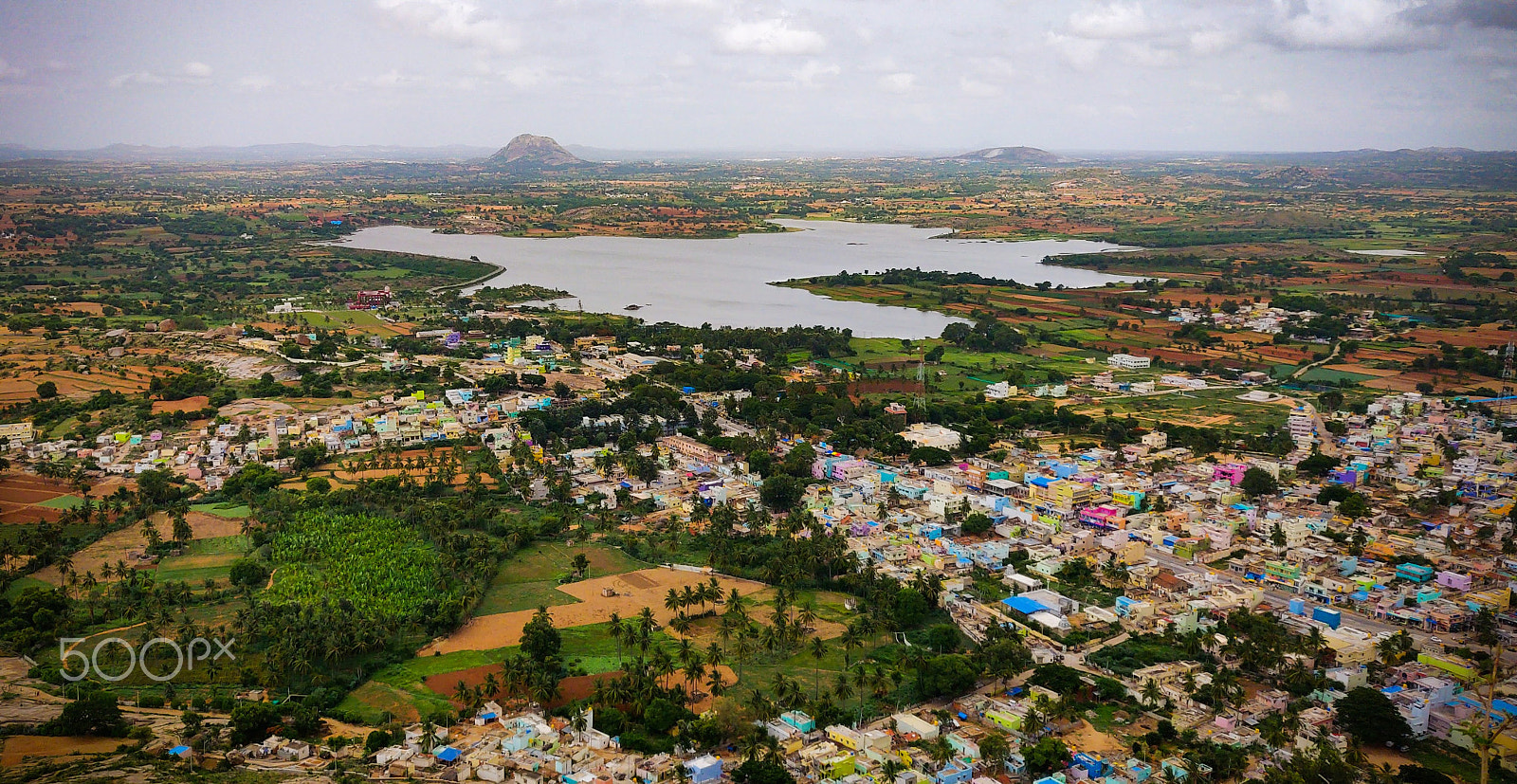 OnePlus A6000 sample photo. Gudibande fort aerial... photography