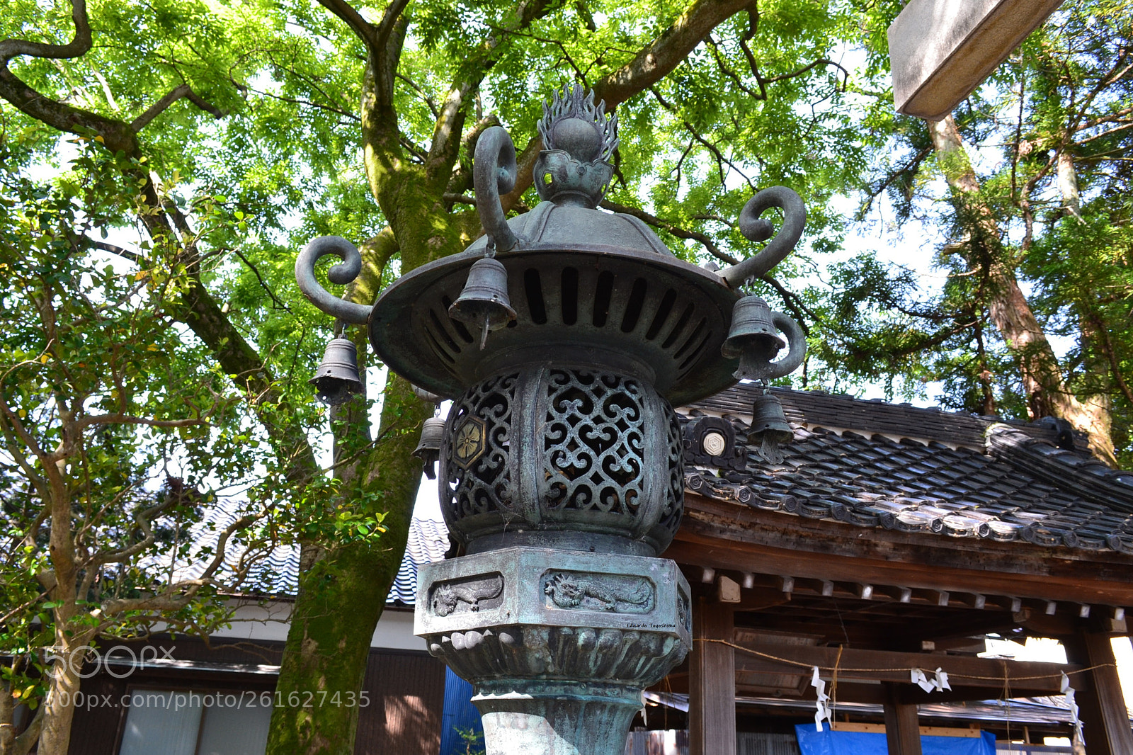 Nikon D3100 sample photo. Temple in komatsu-shi photography