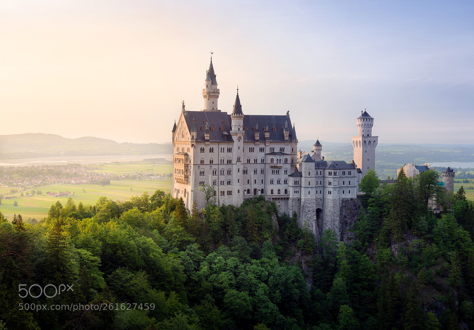 Nikon D600 sample photo. Neuschwanstein castle photography