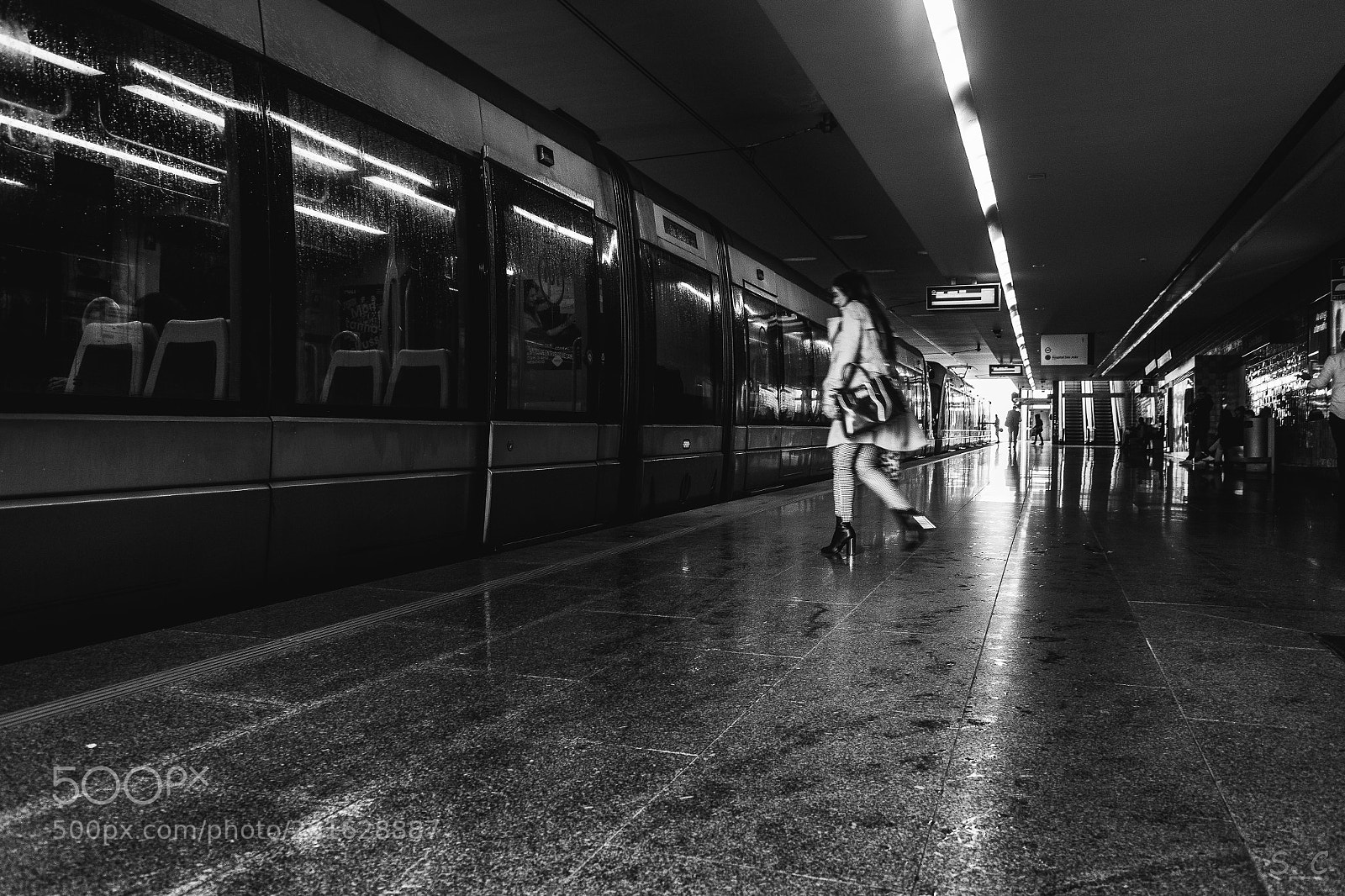 Nikon D3300 sample photo. Subway photography