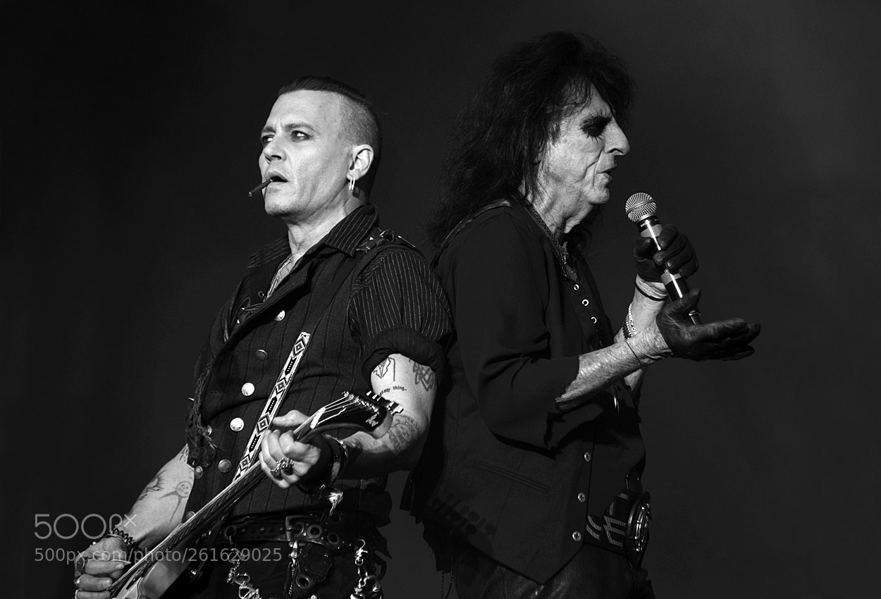 Nikon D800 sample photo. Johnny depp & alice cooper photography