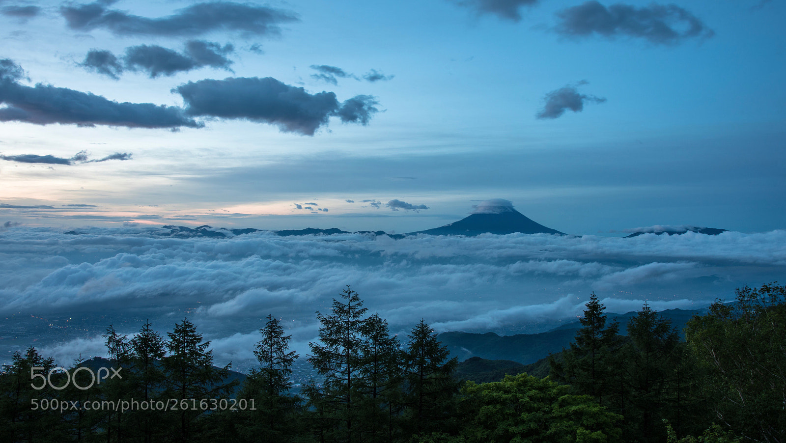 Nikon D750 sample photo. Blue hour from amariyama photography