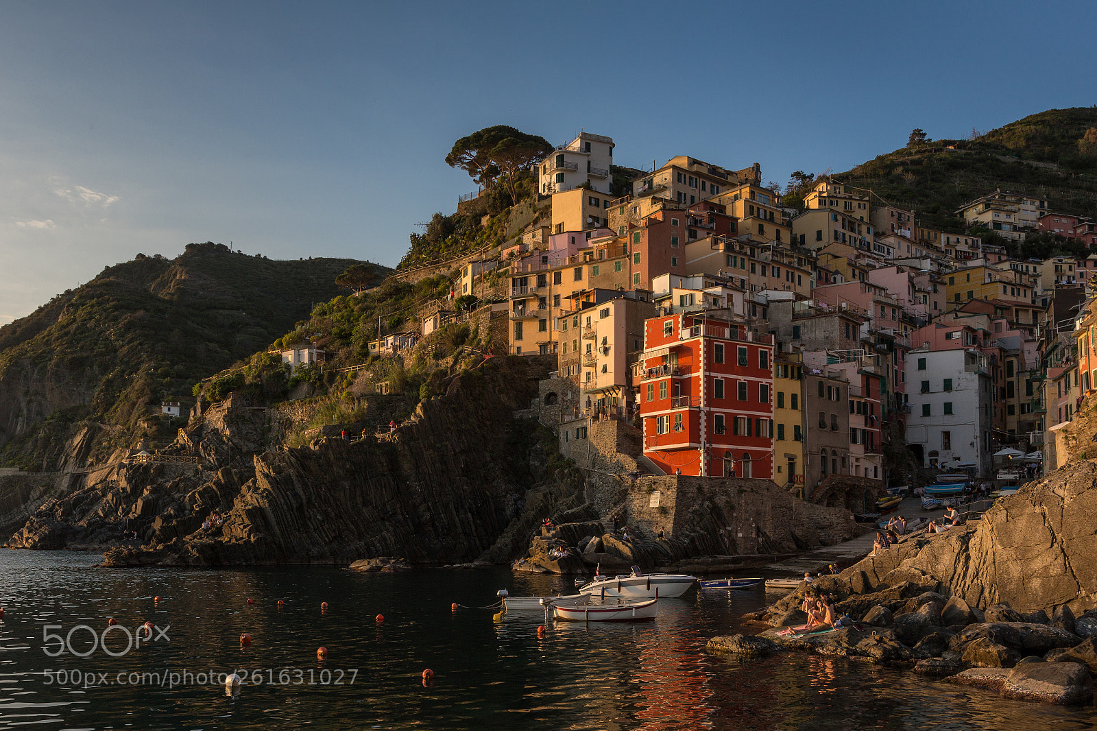 Canon EOS 6D sample photo. Sunset on riomaggiore 2 photography