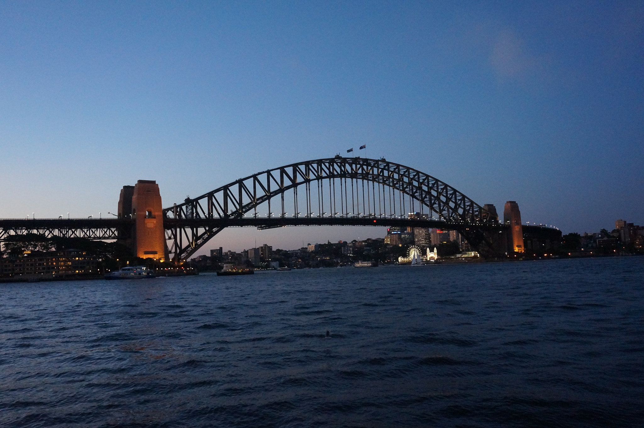 Sony Alpha NEX-3N sample photo. Sydney bridge photography