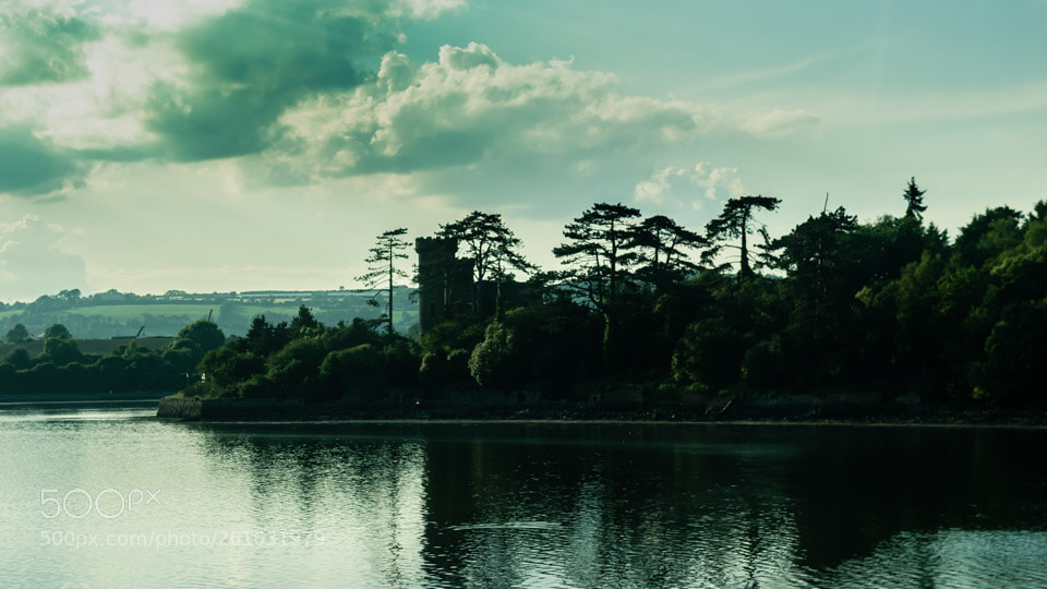 Nikon D5500 sample photo. Haunted castle photography