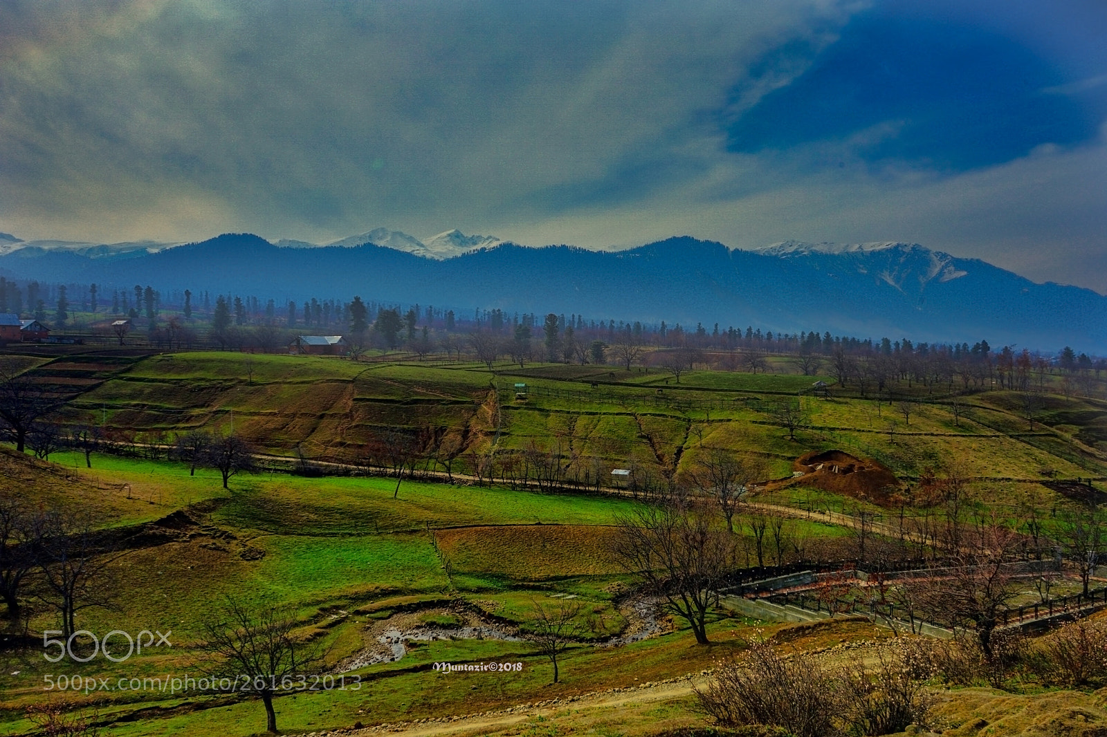 Sony a7 II sample photo. Landscape of village photography