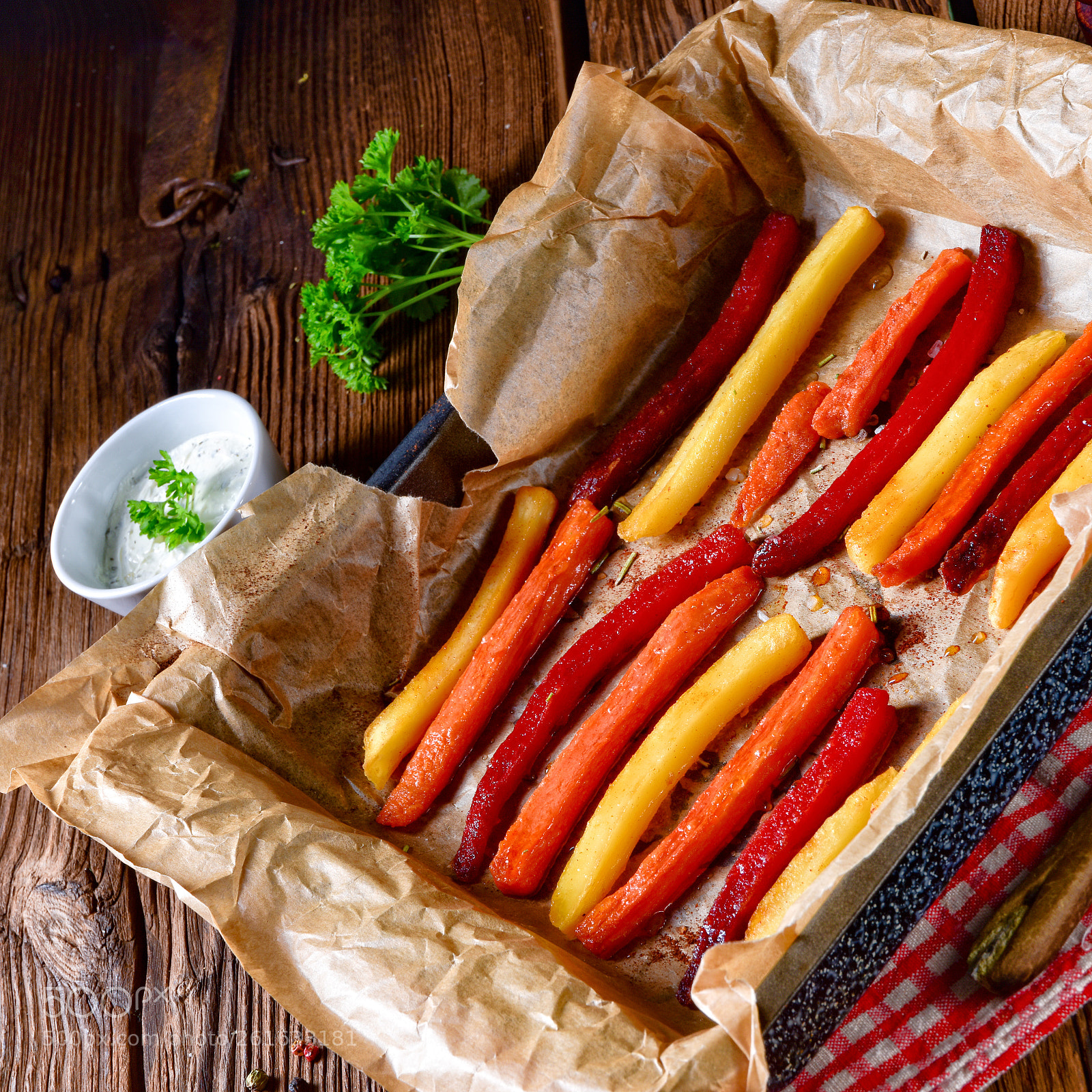 Nikon D810 sample photo. Colorful vegetable fries from photography