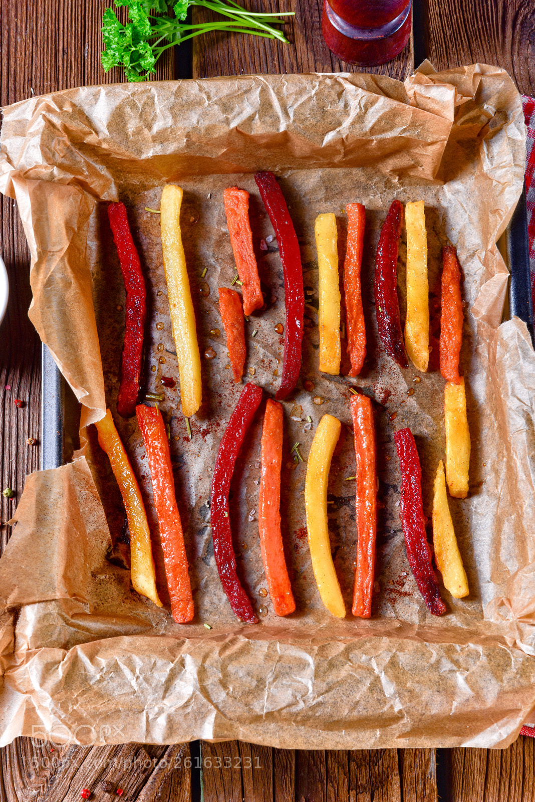Nikon D810 sample photo. Colorful vegetable fries from photography