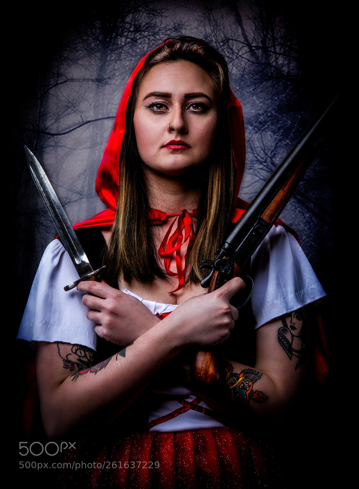 Canon EOS 7D sample photo. Red riding hood photography