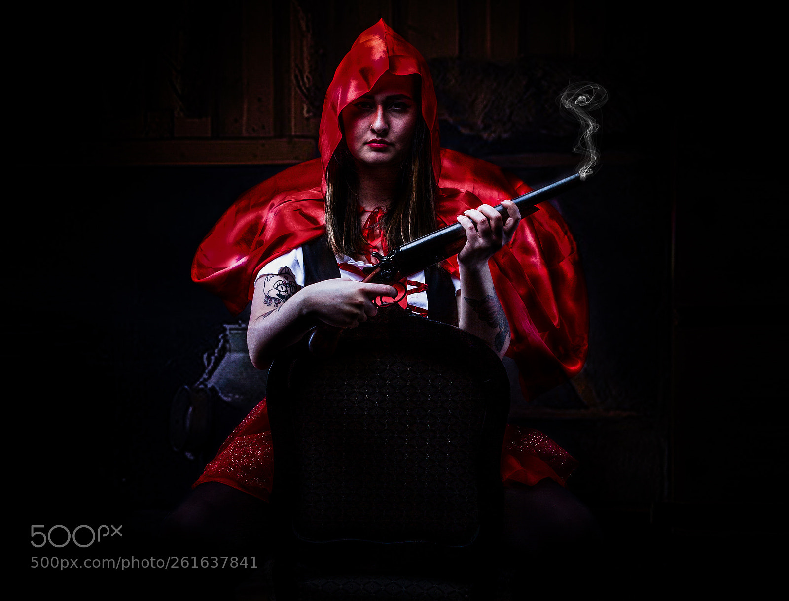 Canon EOS 7D sample photo. Red riding hood photography