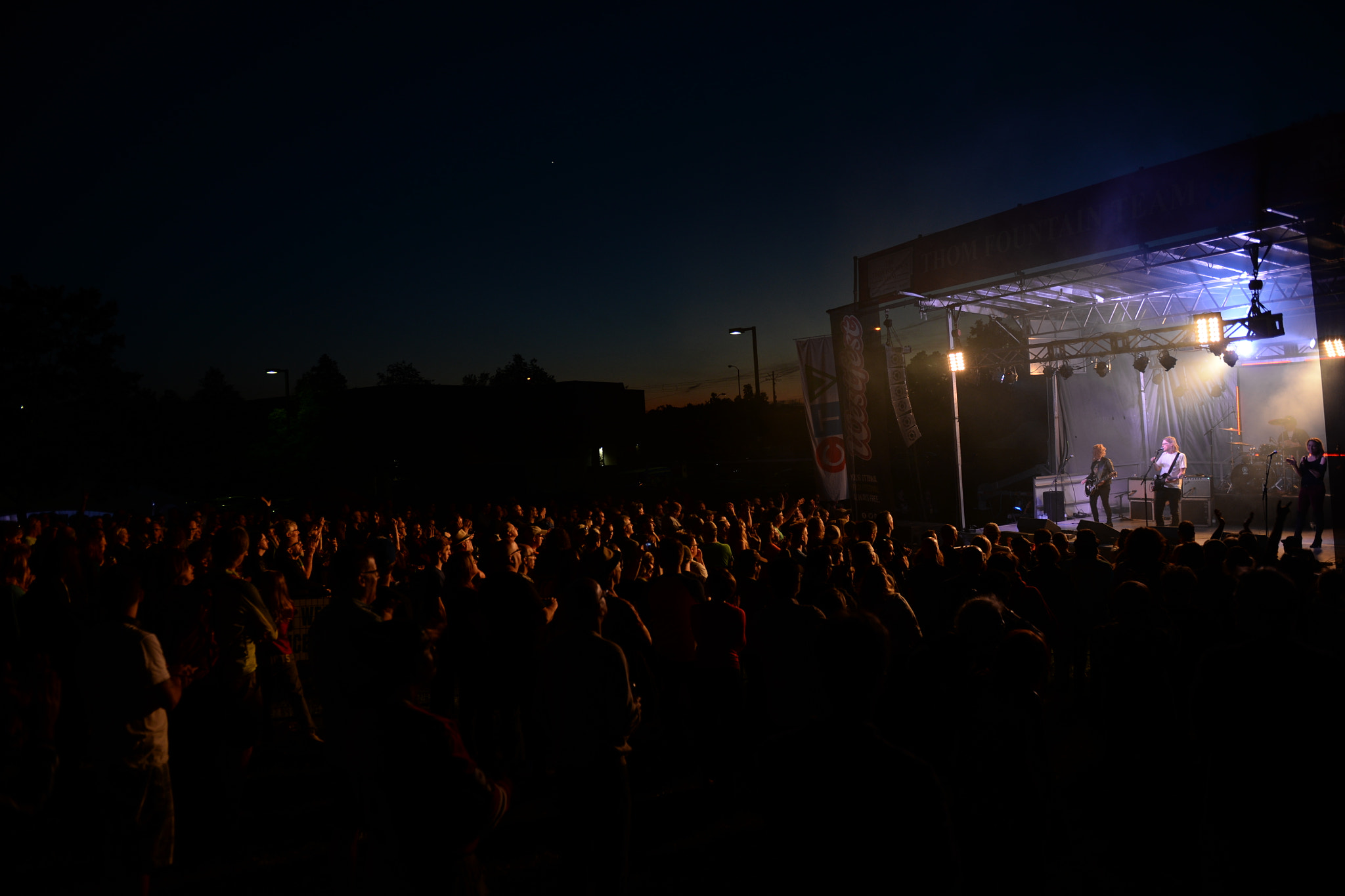 Nikon AF-S Nikkor 24-70mm F2.8G ED sample photo. The pursuit of happiness at westfest saturday night photography