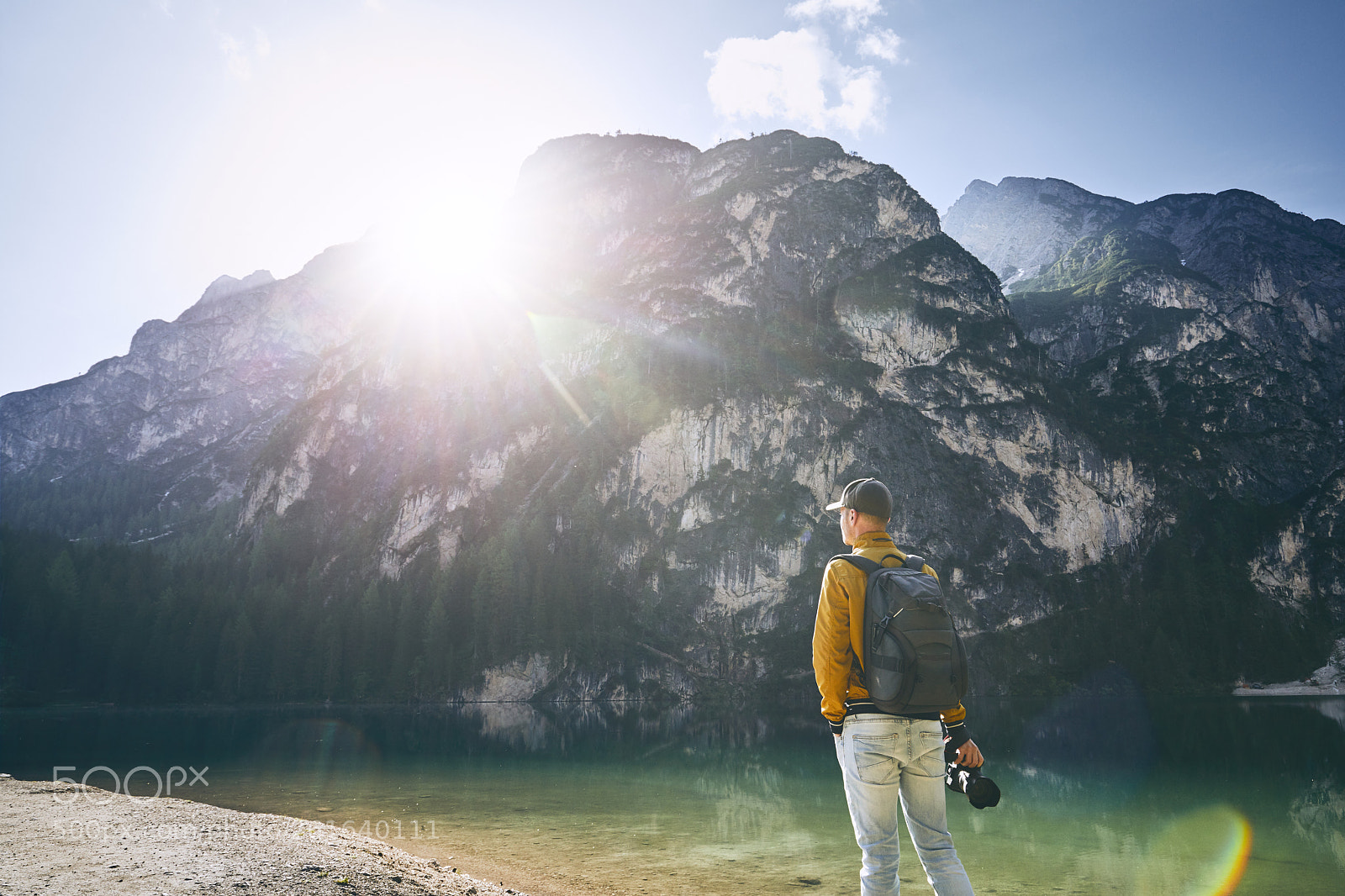 Canon EOS 5D Mark IV sample photo. Photographer in mountains photography
