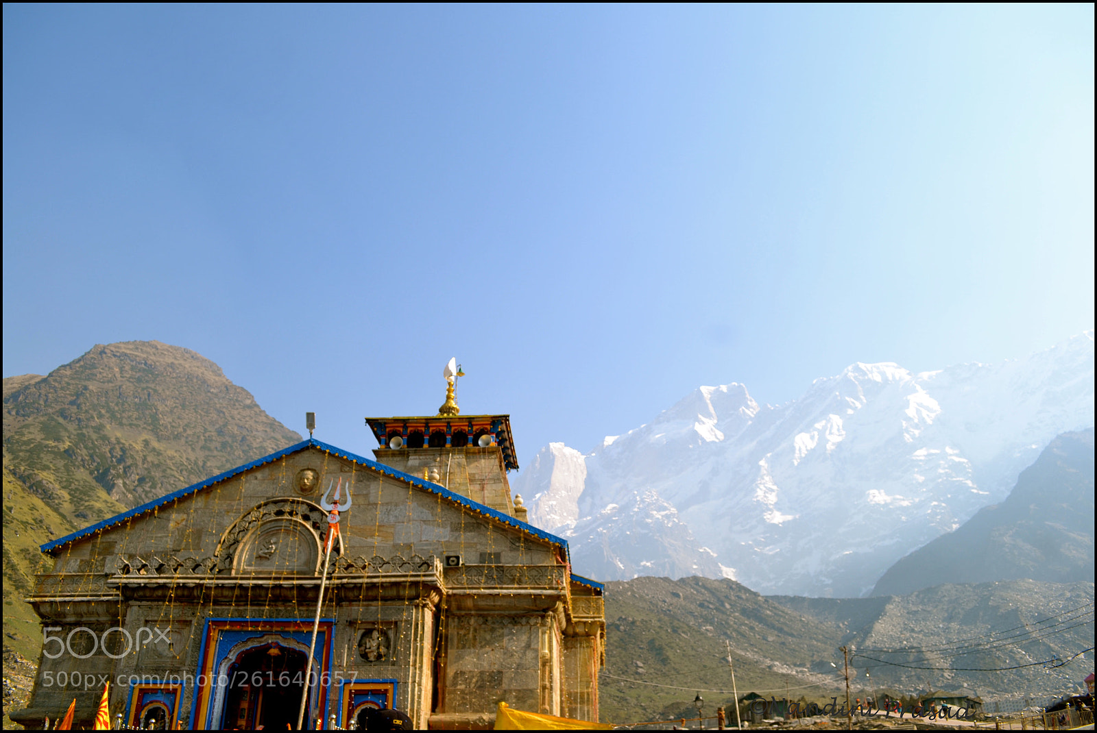 Nikon D3100 sample photo. Mighty kedarnath! photography