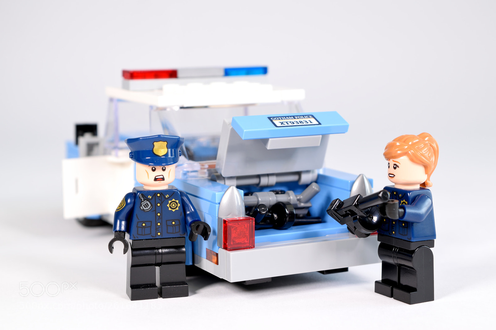 Nikon D3300 sample photo. Gotham pd prepares for photography