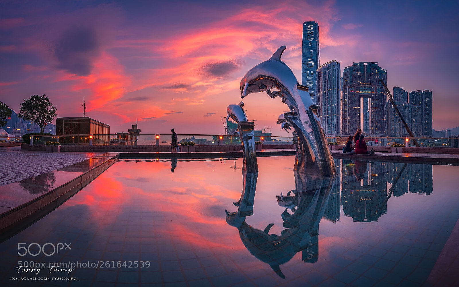 Nikon D5500 sample photo. Dusk at tsim sha photography