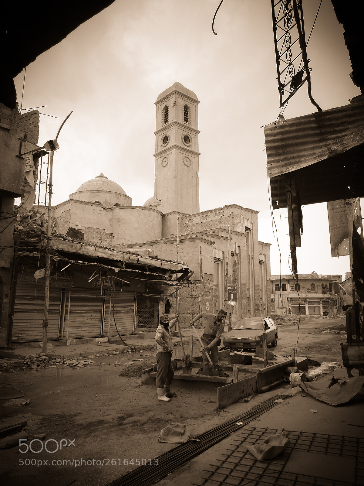 Sony Cyber-shot DSC-HX100V sample photo. Rebuild mosul photography