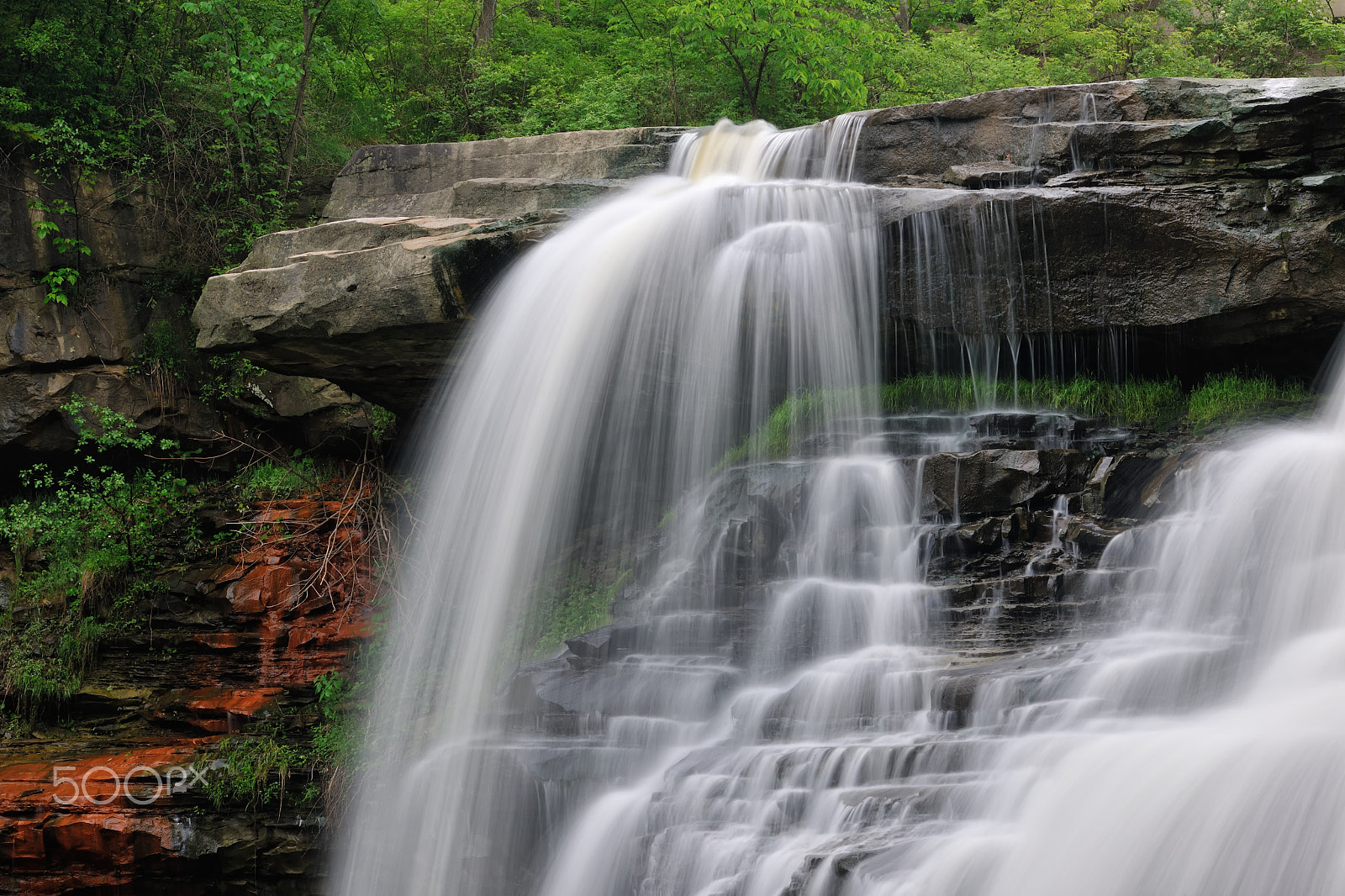 Nikon D3X sample photo. Brandywine falls photography