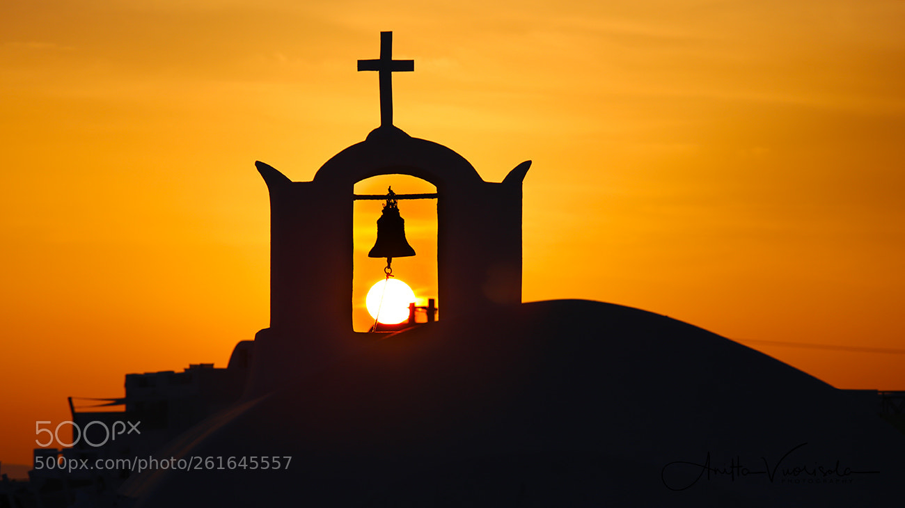 Canon EOS 6D sample photo. Sunset oia photography
