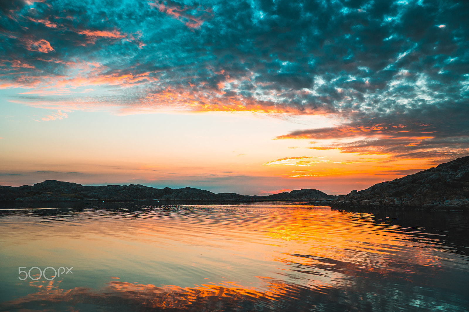 Sony a6500 sample photo. Another sunset on west coast of sweden photography
