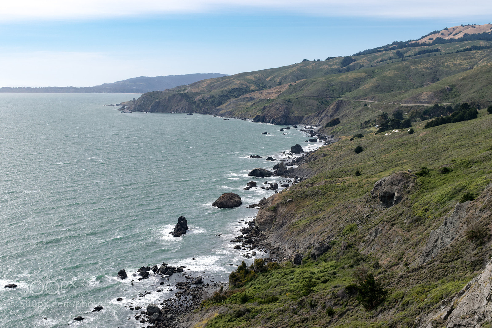 Nikon D3300 sample photo. Muir beach coastline photography