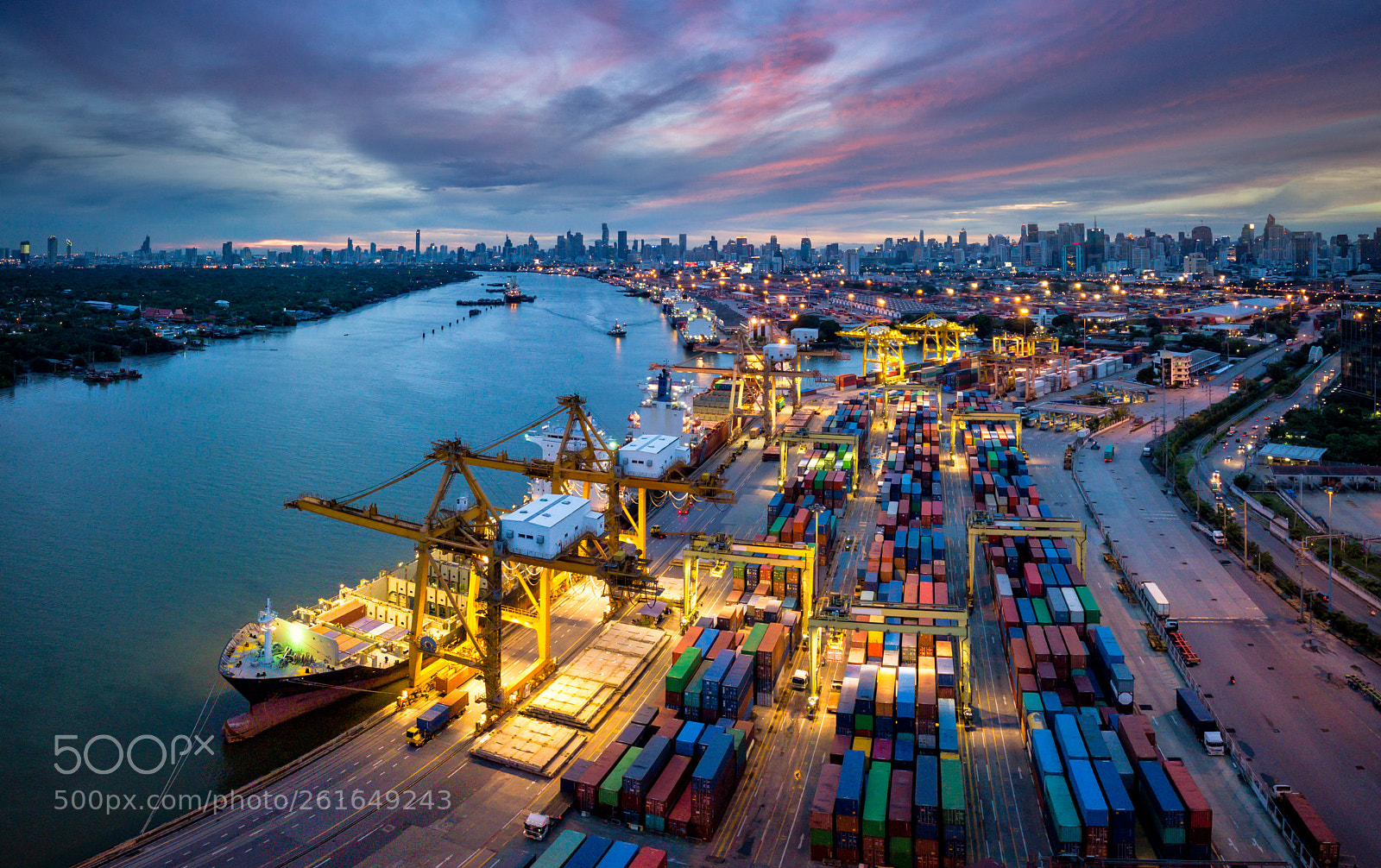 DJI FC220 sample photo. Aerial view of international photography