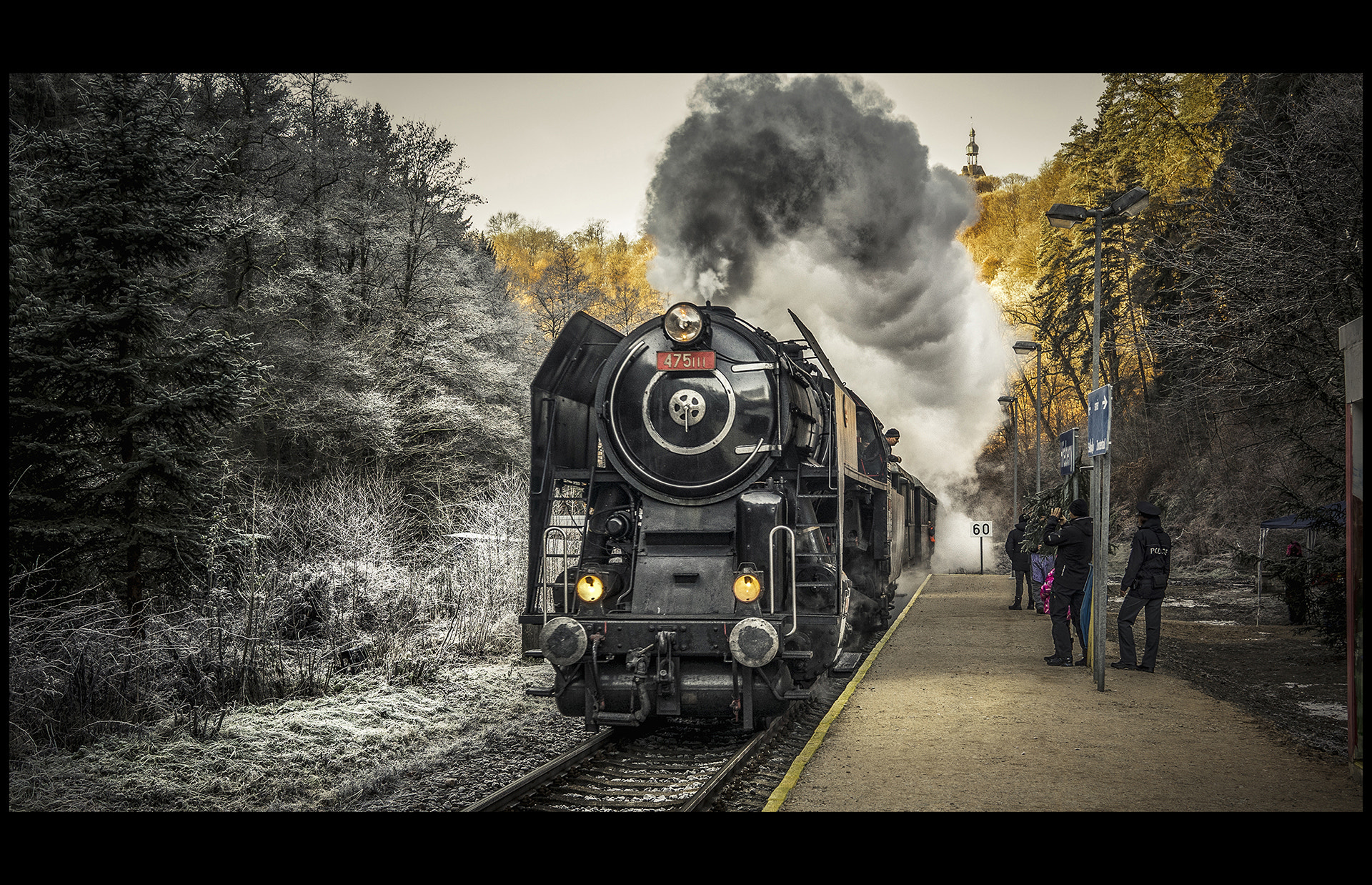 Sony Alpha NEX-5N sample photo. Steam engine photography