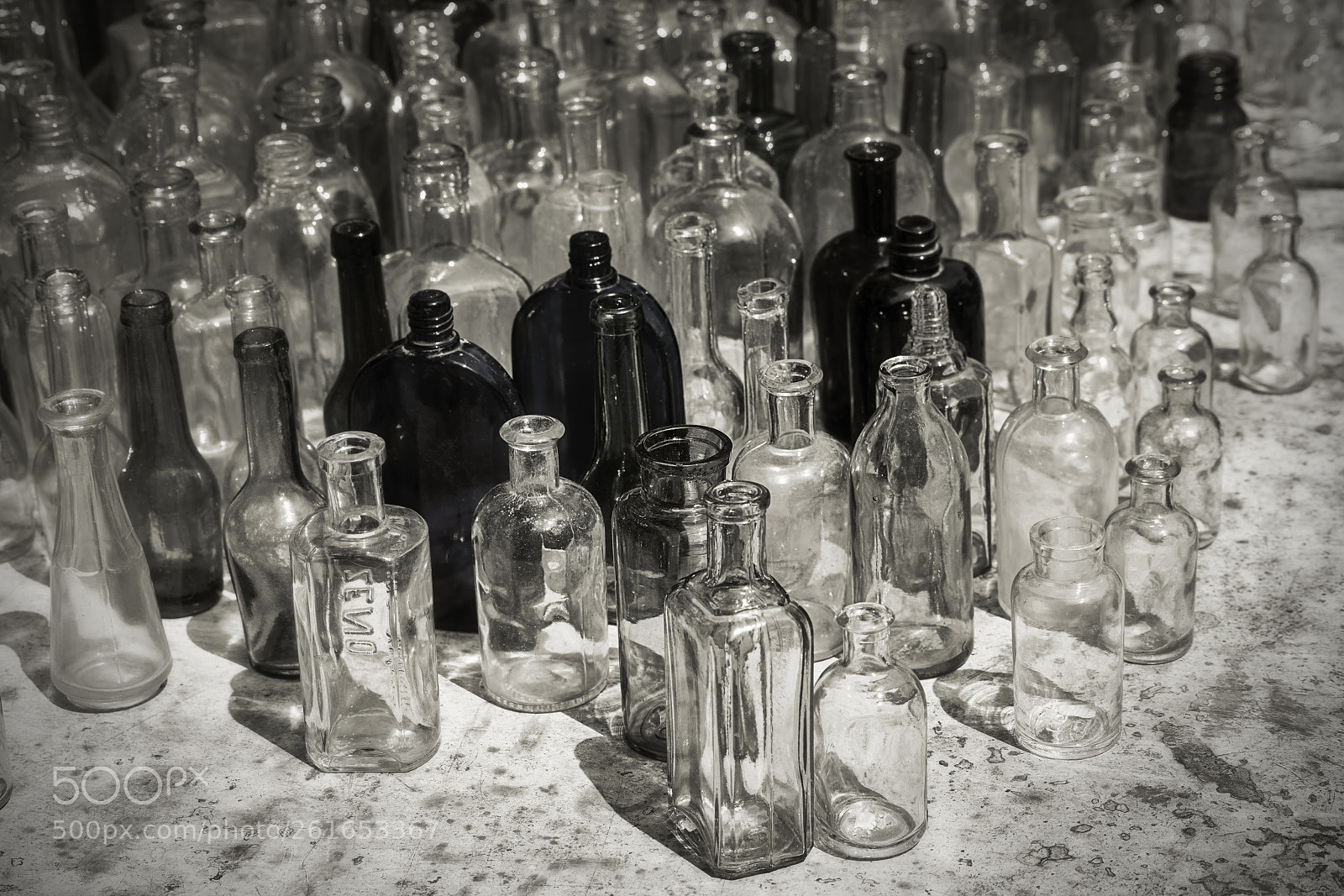 Sony a7R III sample photo. Small bottles photography